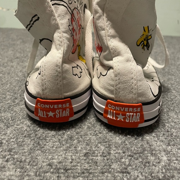 Converse Peanuts Black and White Sneakers - Picture 7 of 12